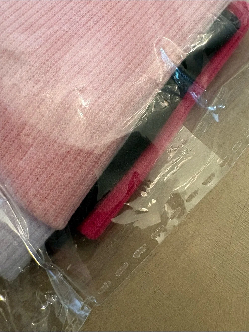 Women’s Stretch Headband Set - Black, White, Light Pink, Hot Pink